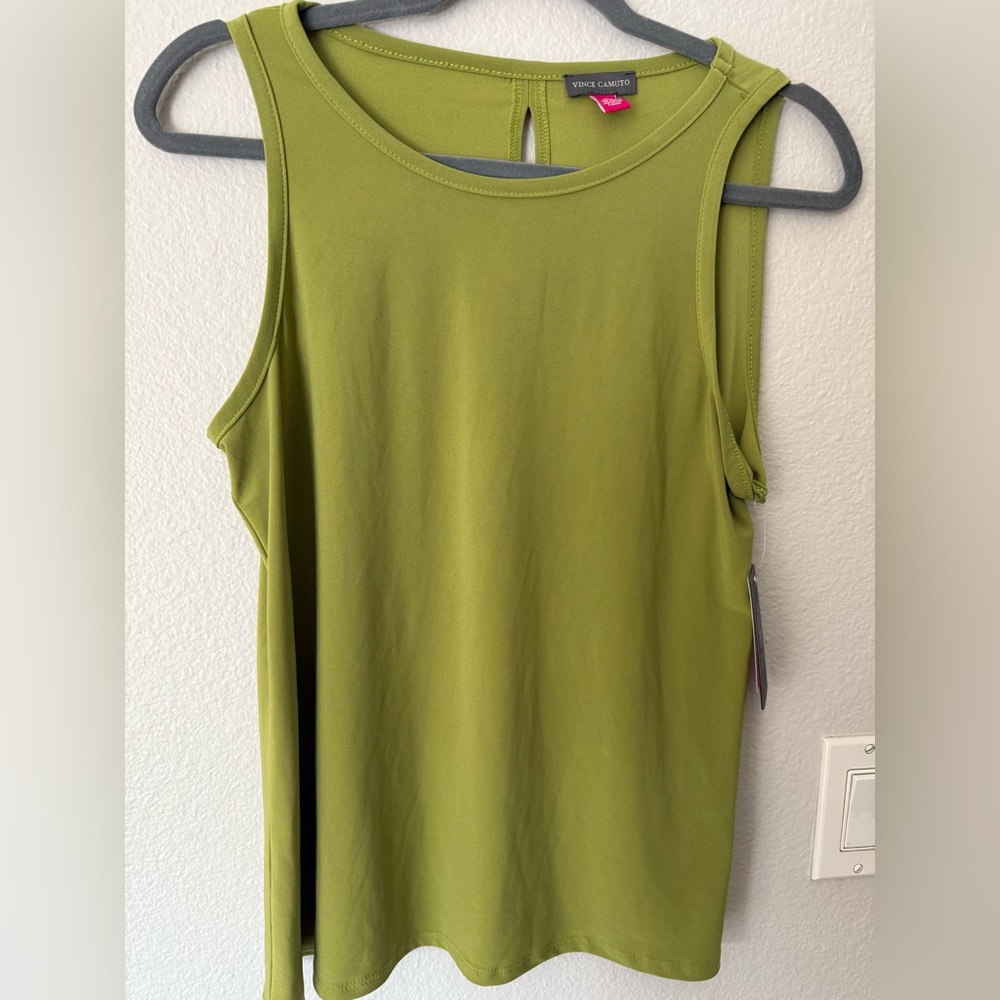 New Vince Camuto Lime Green Tank Top